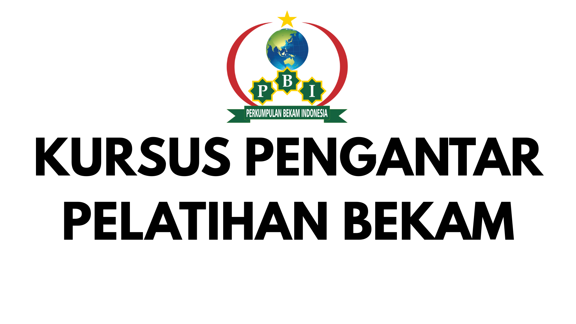 Kursus onlline pengantar Pelatihan Bekam Sunnah terstandar Organisasi Bekam PBI